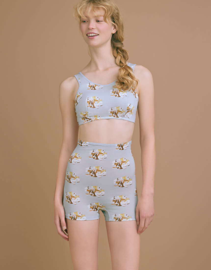 JB3956|ウンナナクール une nana cool 2026年お年賀「まるっとうまくいく」 ナイトアップブラ ノンワイヤーブラ M/L/LL