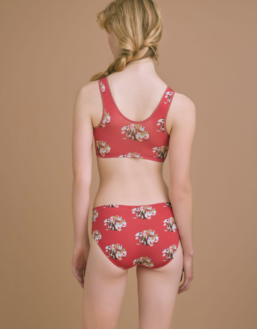 JB3956|ウンナナクール une nana cool 2026年お年賀「まるっとうまくいく」 ナイトアップブラ ノンワイヤーブラ M/L/LL