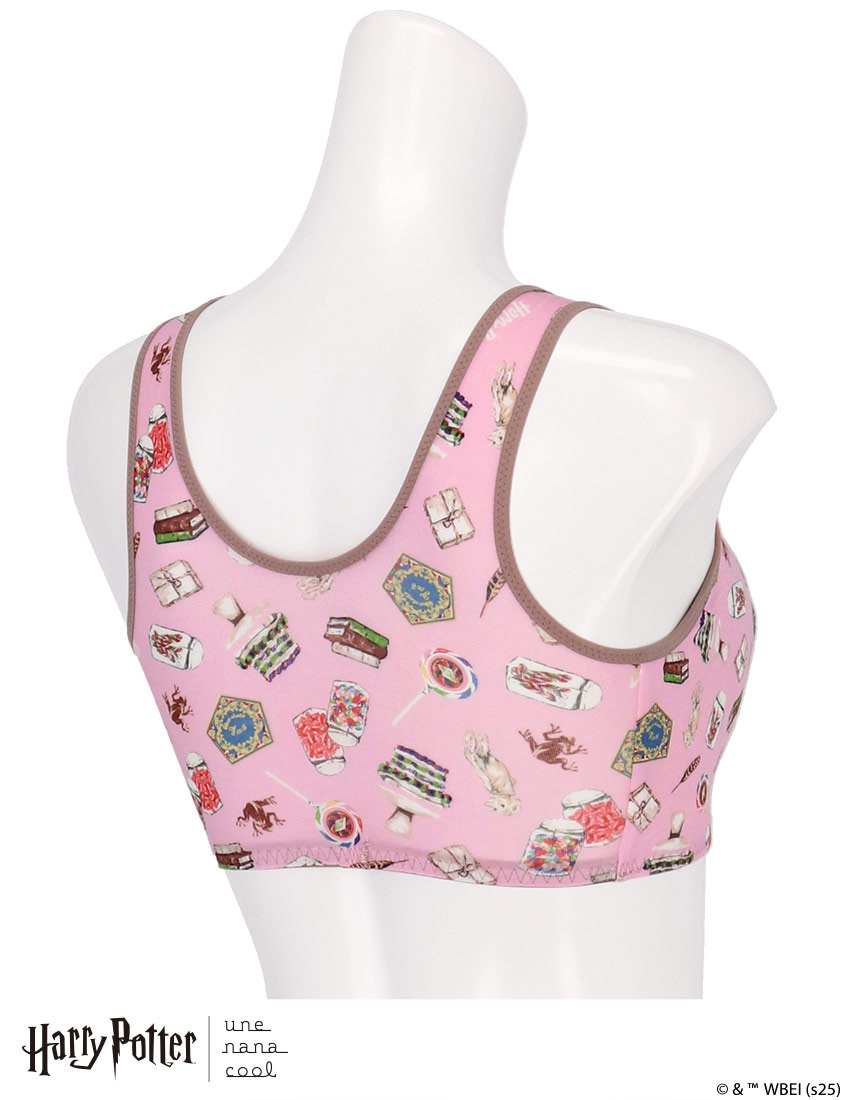 JB3957|ウンナナクール une nana cool Harry Potter × une nana cool ナイトアップブラ ノンワイヤーブラ M/L/LL/3L