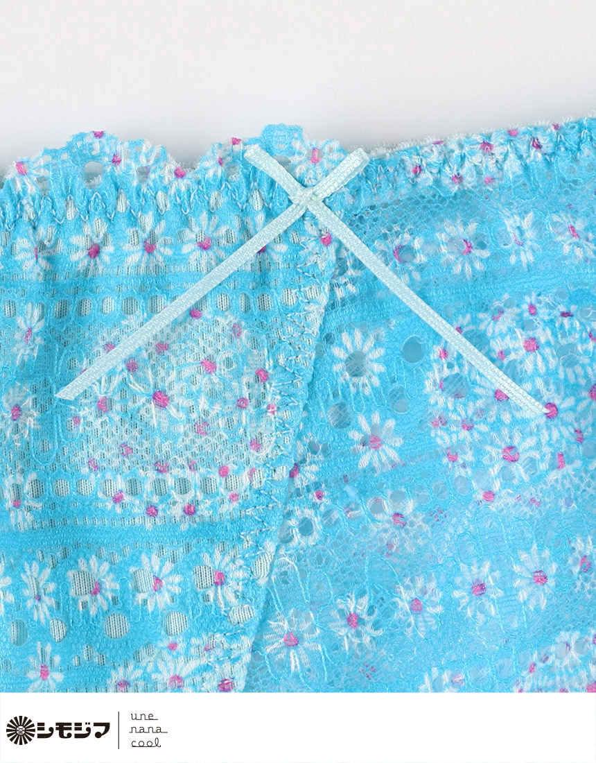 JF2522|ウンナナクール une nana cool MADE WITH シモジマ 総レースショーツ M/L