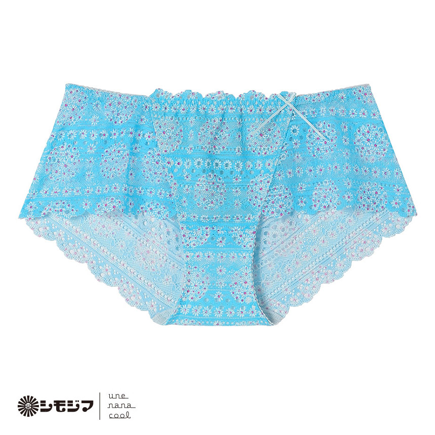 JF2522|ウンナナクール une nana cool MADE WITH シモジマ 総レースショーツ M/L