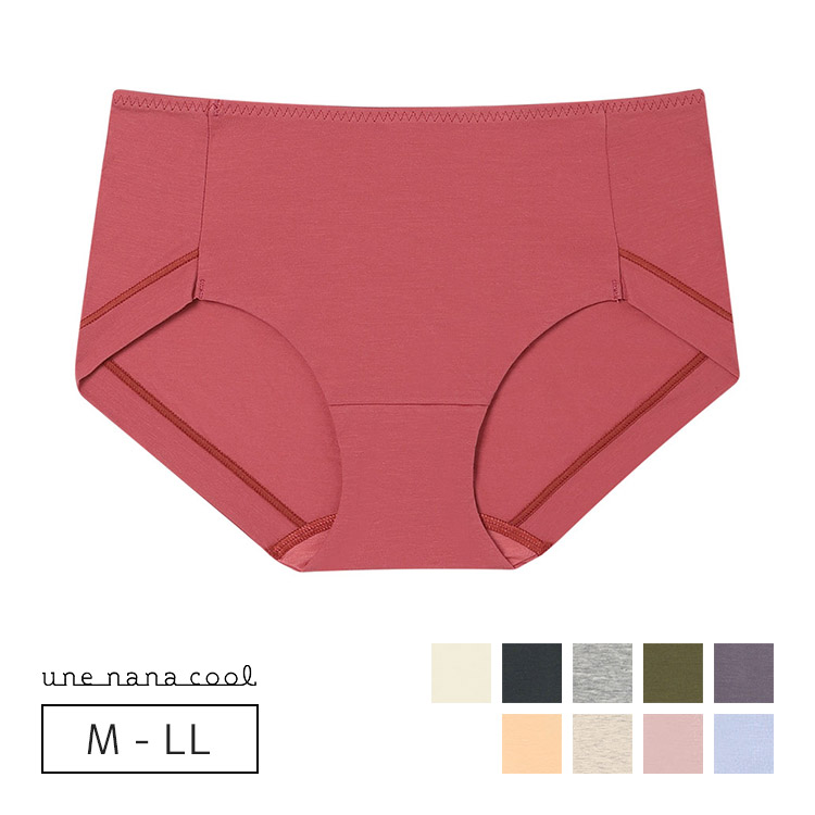 JF2735|ウンナナクール une nana cool 綿たっぷりショーツ スタンダードショーツ M/L/L