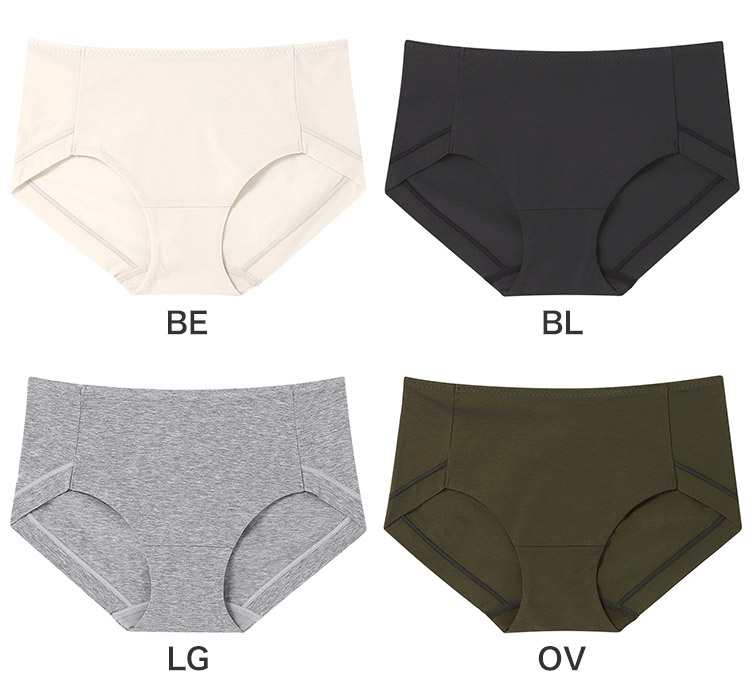 JF2735|ウンナナクール une nana cool 綿たっぷりショーツ スタンダードショーツ M/L/L