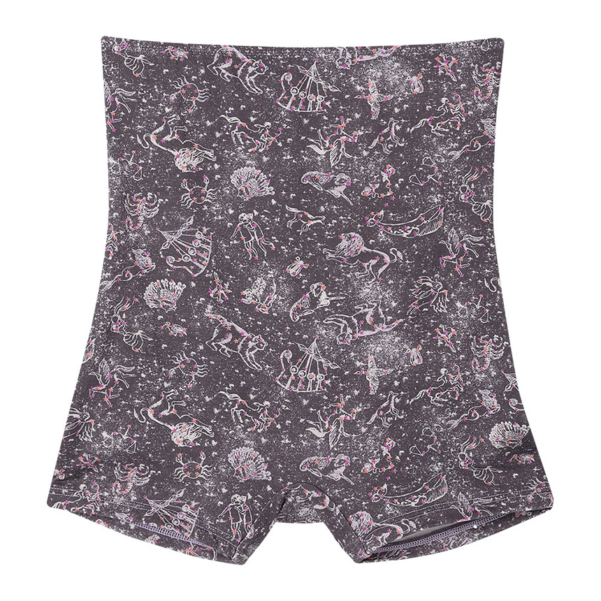 LF3050|ウンナナクール une nana cool ナイトアップブラ連動 MADE WITH LIBERTY FABRIC ハラマキ付きショーツ ボーイレングスショーツ M/L