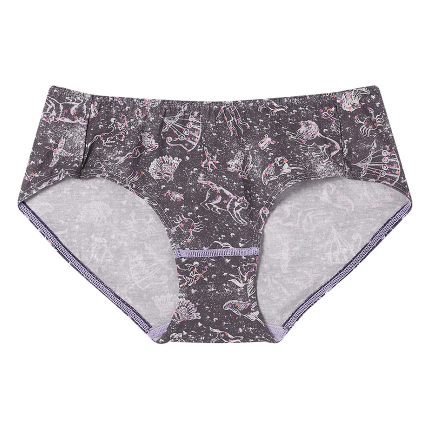 LF6250|ウンナナクール une nana cool ナイトアップブラ連動 MADE WITH LIBERTY FABRIC スタンダードショーツ M/L