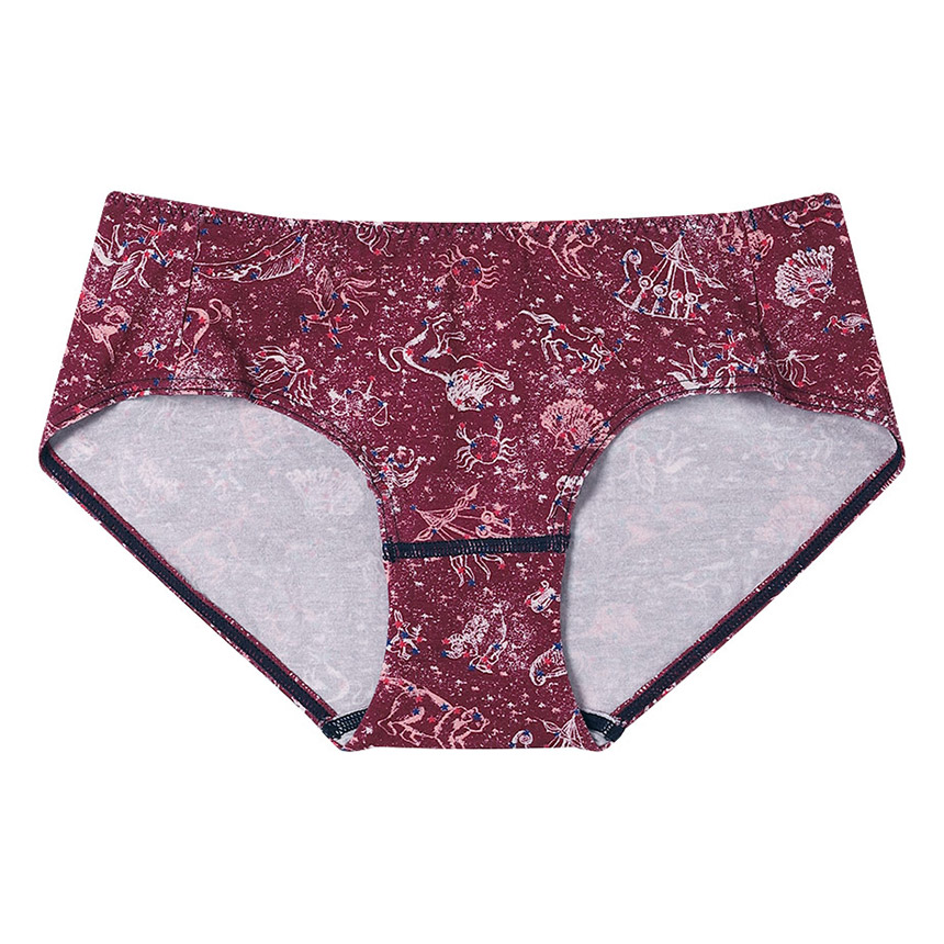 LF6250|ウンナナクール une nana cool ナイトアップブラ連動 MADE WITH LIBERTY FABRIC スタンダードショーツ M/L