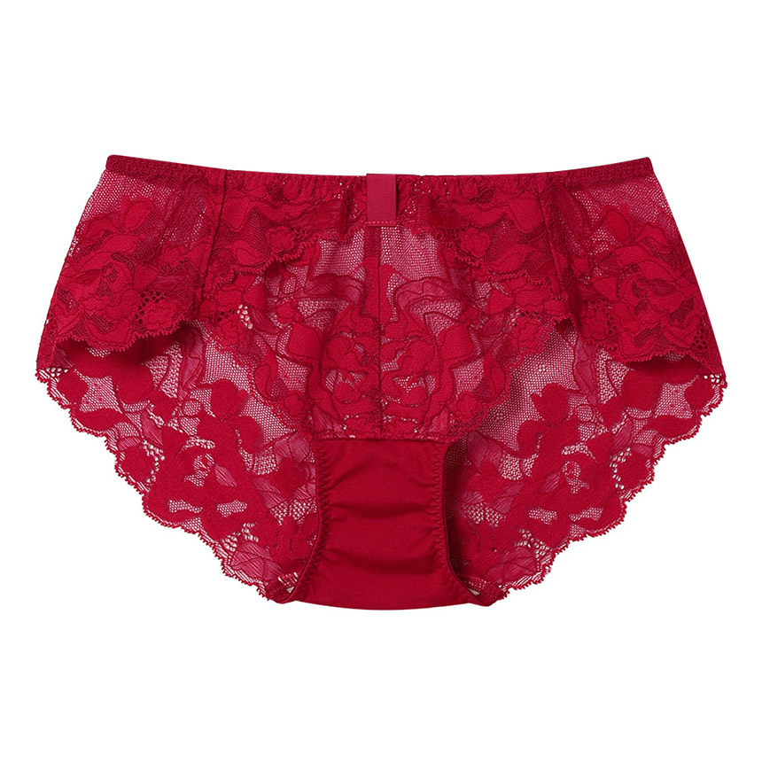 PUN501|ウンナナクール une nana cool リボンブラレース 総レースショーツ M/L