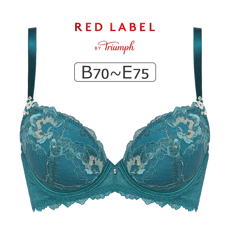 TR0125WHU｜トリンプ レッドレーベルバイトリンプ TR0125シリーズ ブラジャー単品 BCDEカップ  アンダー70/75/80/85cm