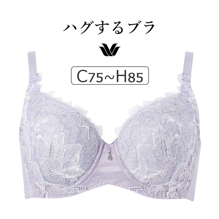 BXB318｜ワコール ハグするブラ BXB418シリーズ コンパクトメイク ブラジャー単品 フルカップ CDEFGHカップ  アンダー75/80/85/90/95cm