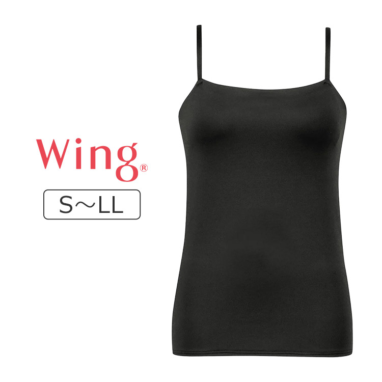 ET1052｜ワコール ウイング シンクロブラトップ 吸汗速乾 ブラトップ カップ付きインナー 環境配慮 S/M/L/LL