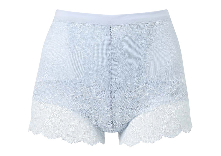 GRC630|ワコール ボディサポートパンツ +PANTS ショートガードル レーシィタイプ ジャストウエスト ショート丈 S/M/L/LL