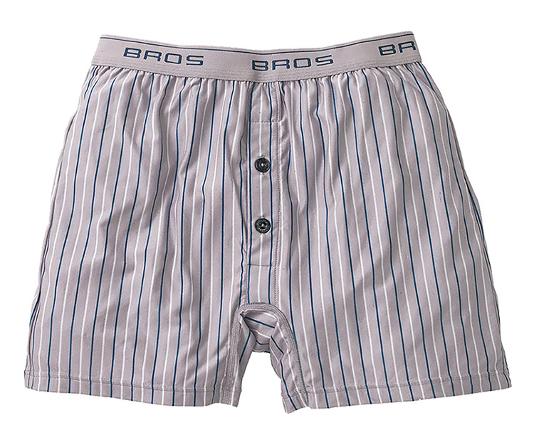 GT4111|ワコール ブロス BROS スリムスタイル トランクス メンズ 前開き ジャストウエスト ノーマル丈 M/L/LL/3L