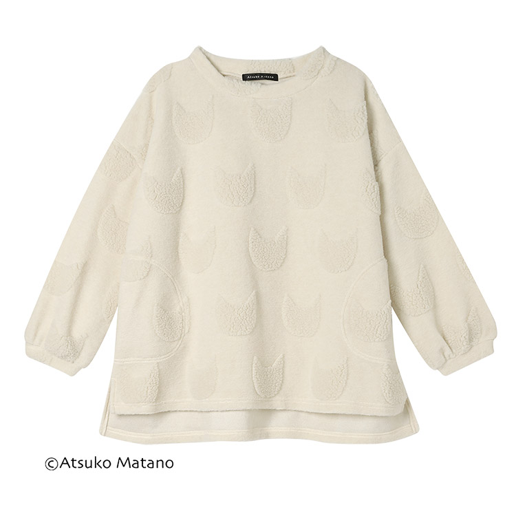 HTW450|ワコール アツコマタノ ルームウェア トップス ロング袖 M/L