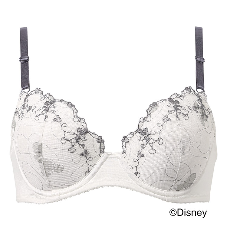 KB2063|ワコール ウイング ナチュラルアップブラ 【ディズニー】【ミッキーデザイン】 KB2063シリーズ ブラジャー単品 BCDEFカップ アンダー65/70/75/80/85cm