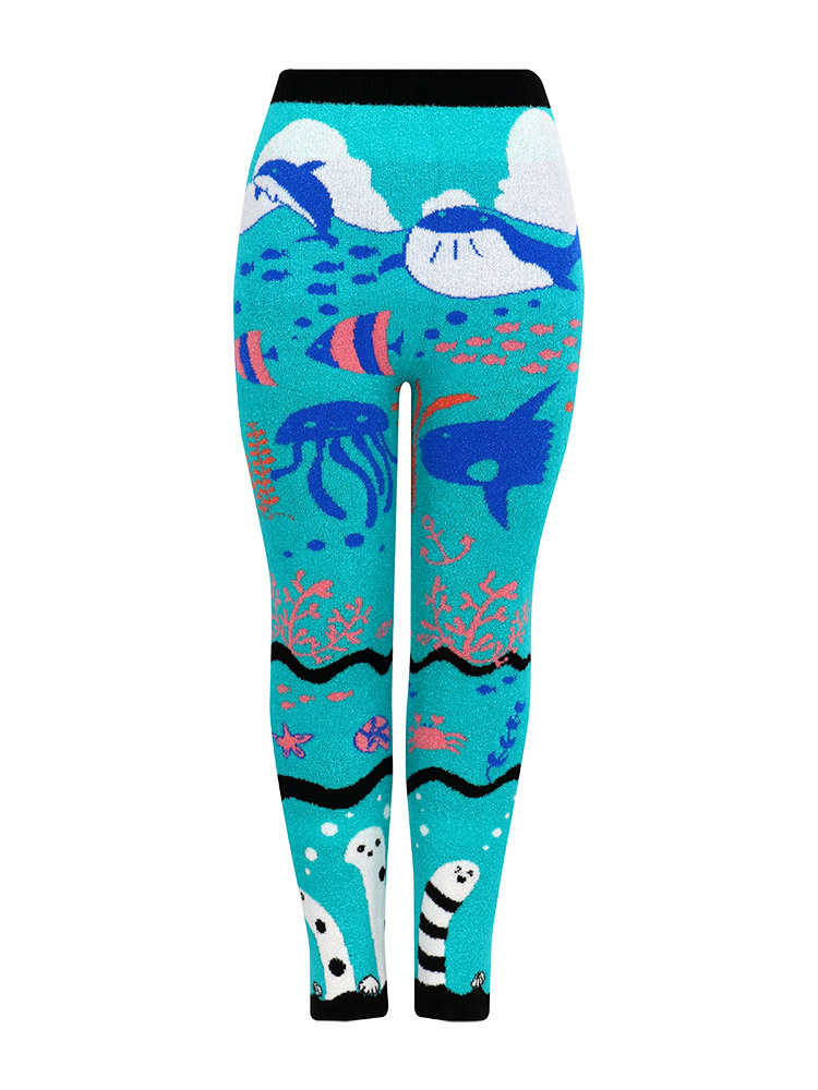 PPL757|ワコール ニットパンツ 毛パン 肌着 ボトムス 足首丈 M-L