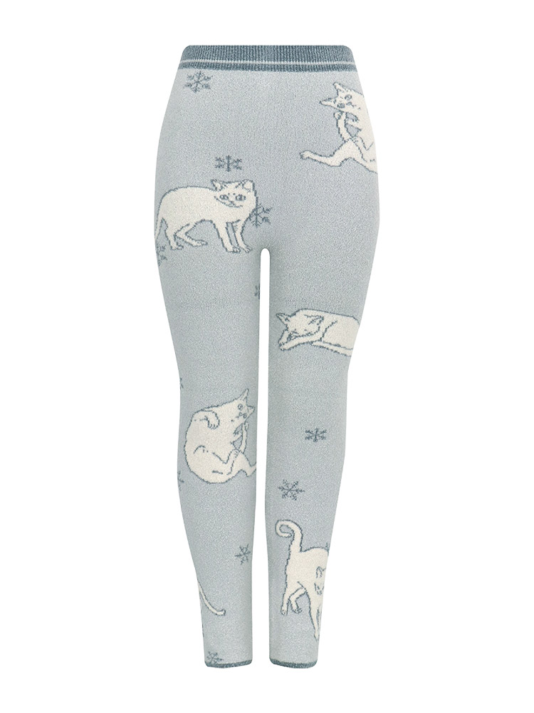 PPL757|ワコール ニットパンツ 毛パン 肌着 ボトムス 足首丈 M-L