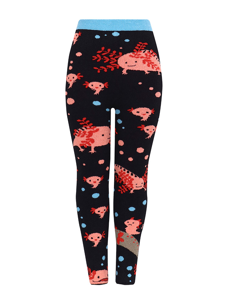 PPL757|ワコール ニットパンツ 毛パン 肌着 ボトムス 足首丈 M-L