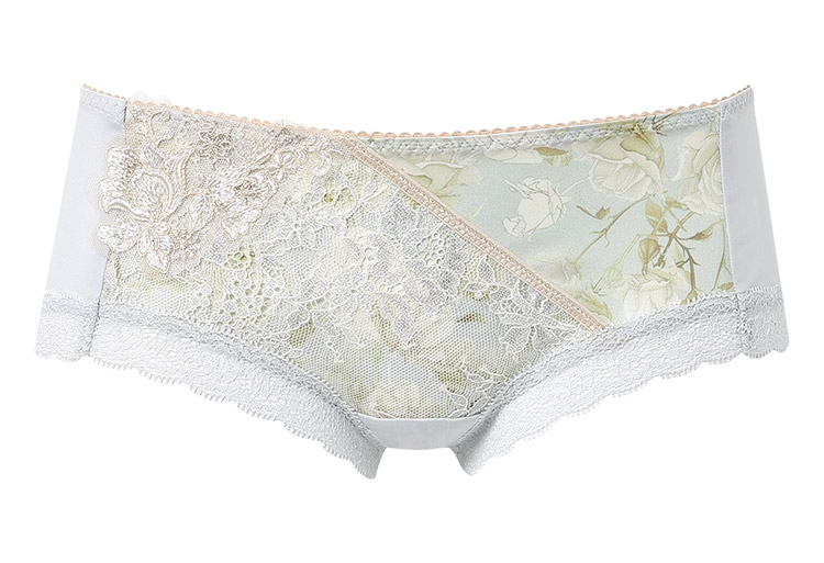 PXB673|ワコール リボンブラ 脇すっきり BXB473シリーズ ボーイレングスショーツ M/L