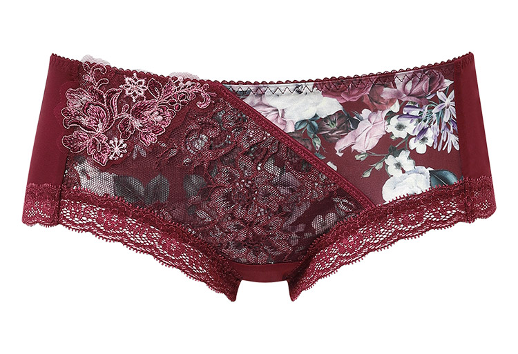 PXB673|ワコール リボンブラ 脇すっきり BXB473シリーズ ボーイレングスショーツ M/L