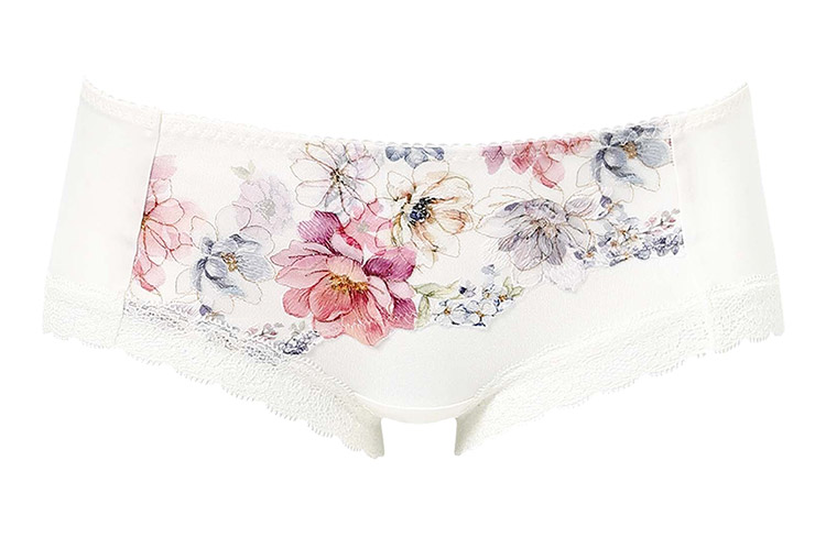 PXB643|ワコール リボンブラ 脇すっきり BXB443シリーズ ボーイレングスショーツ M/L