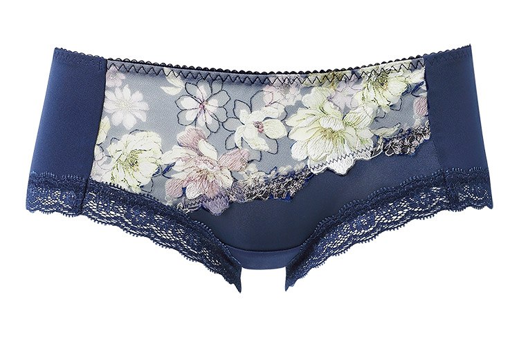 PXB643|ワコール リボンブラ 脇すっきり BXB443シリーズ ボーイレングスショーツ M/L