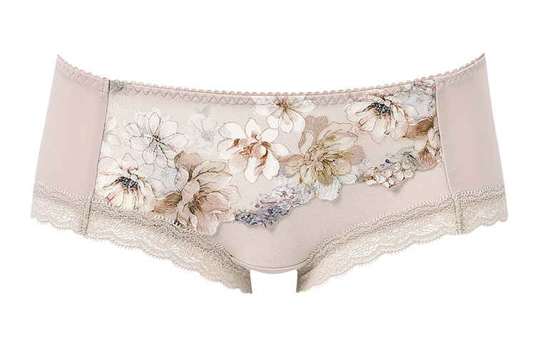 PXB643|ワコール リボンブラ 脇すっきり BXB443シリーズ ボーイレングスショーツ M/L