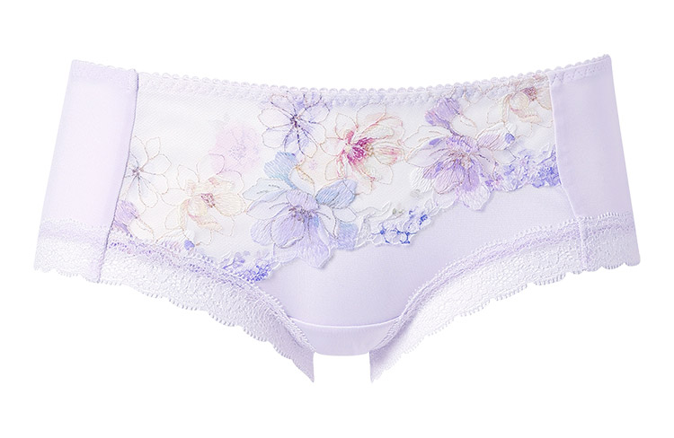 PXB643|ワコール リボンブラ 脇すっきり BXB443シリーズ ボーイレングスショーツ M/L