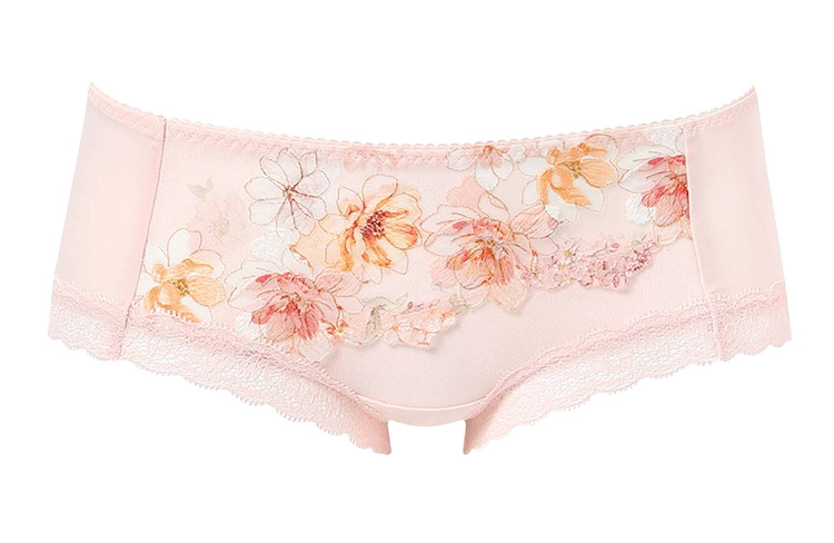 PXB643|ワコール リボンブラ 脇すっきり BXB443シリーズ ボーイレングスショーツ M/L