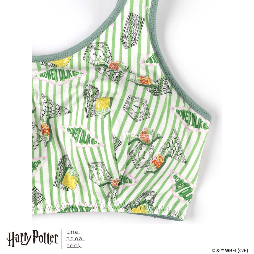 JB3967|ウンナナクール une nana cool Harry Potter × une nana cool ナイトアップブラ ノンワイヤーブラ M/L/LL/3L