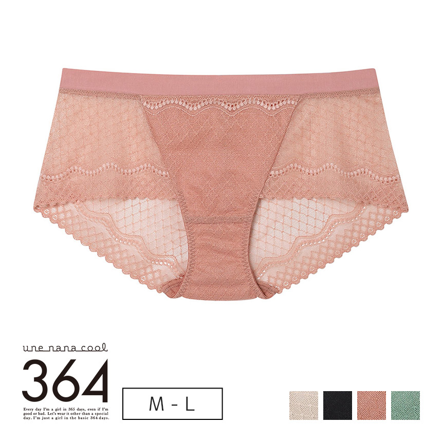 JF2560｜ウンナナクール une nana cool リニューアル 364ブラ レース 総レースショーツ M/L