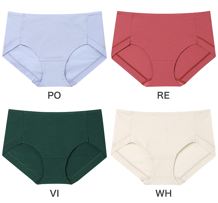 JF2735|ウンナナクール une nana cool 綿たっぷりショーツ スタンダードショーツ M/L/L