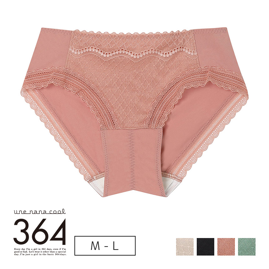 JF3560｜ウンナナクール une nana cool リニューアル 364ブラ レース サニタリーショーツ M/L