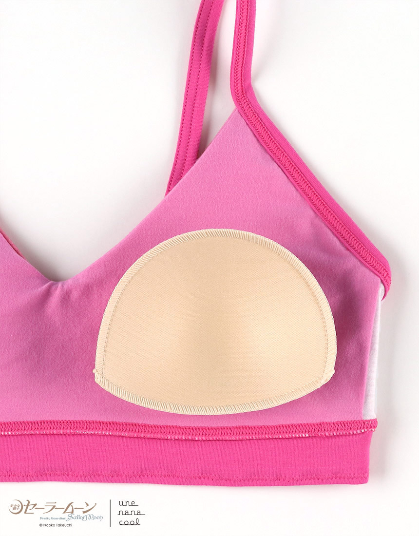 LB1210|ウンナナクール une nana cool 美少女戦士セーラームーン × une nana cool ノンワイヤーブラ M/L