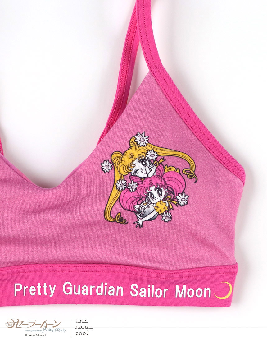 LB1210|ウンナナクール une nana cool 美少女戦士セーラームーン × une nana cool ノンワイヤーブラ M/L