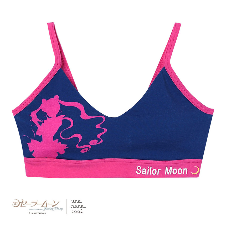LB1210|ウンナナクール une nana cool 美少女戦士セーラームーン × une nana cool ノンワイヤーブラ M/L