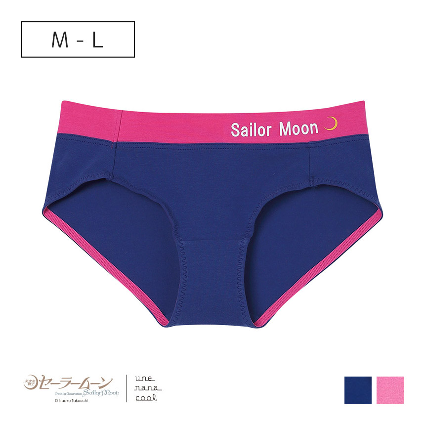 LF1210|ウンナナクール une nana cool 美少女戦士セーラームーン × une nana cool スタンダードショーツ M/L
