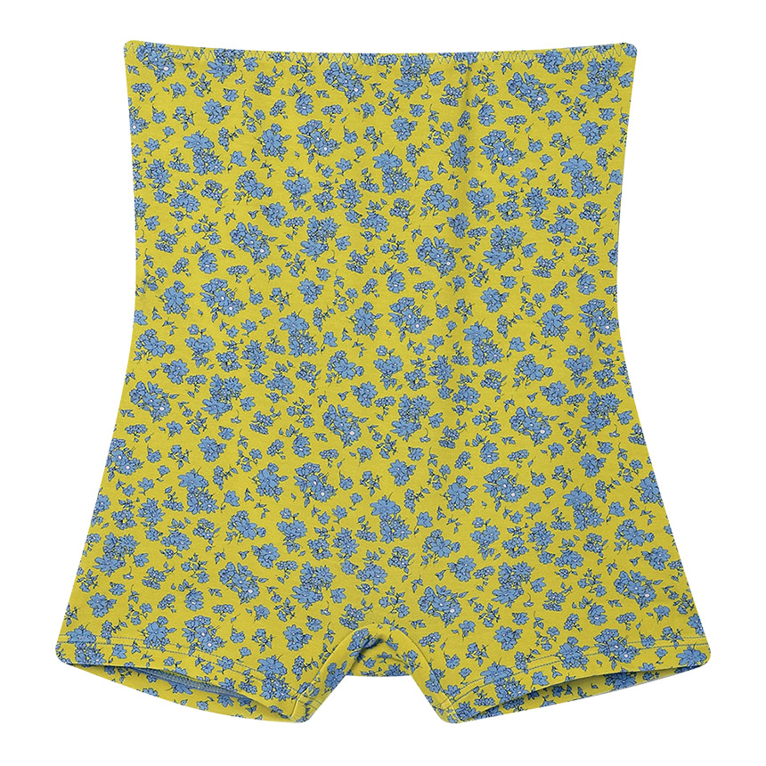 LF3050|ウンナナクール une nana cool ナイトアップブラ連動 MADE WITH LIBERTY FABRIC ハラマキ付きショーツ ボーイレングスショーツ M/L