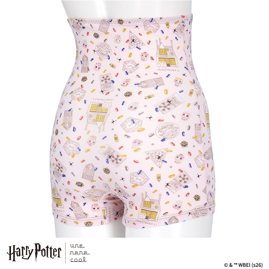 LF3067|ウンナナクール une nana cool Harry Potter × une nana cool ナイトアップブラ連動 ハラマキ付きショーツ M/L
