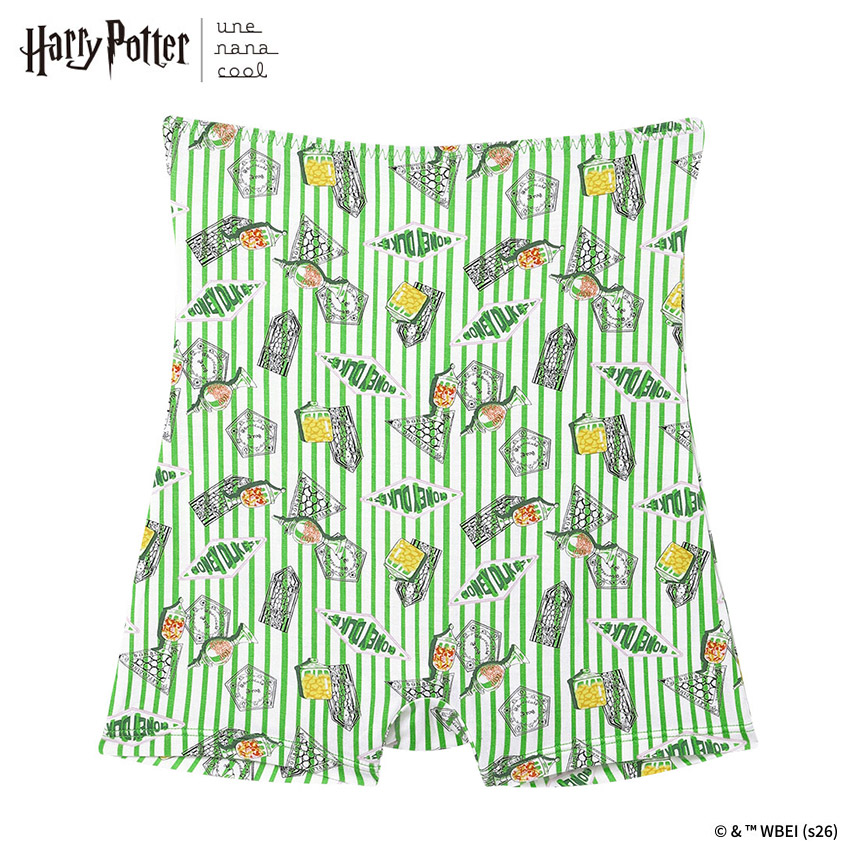 LF3067|ウンナナクール une nana cool Harry Potter × une nana cool ナイトアップブラ連動 ハラマキ付きショーツ M/L