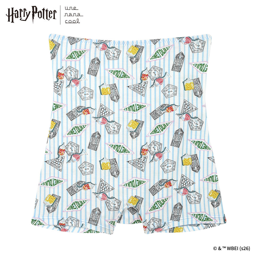 LF3067|ウンナナクール une nana cool Harry Potter × une nana cool ナイトアップブラ連動 ハラマキ付きショーツ M/L