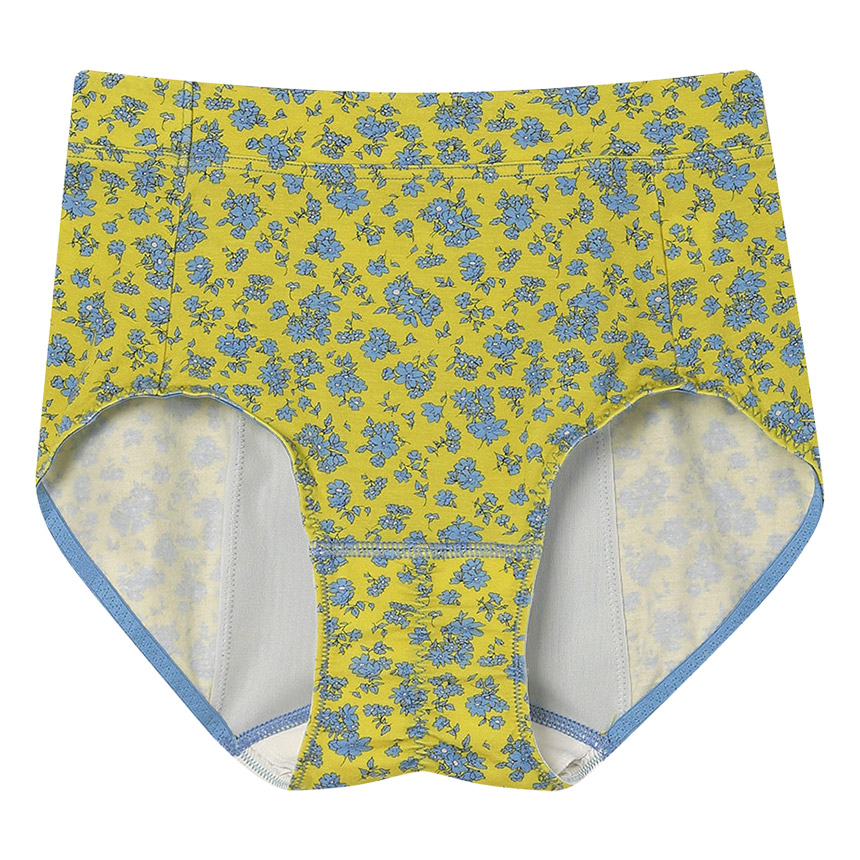 LF5650|ウンナナクール une nana cool ナイトアップブラ連動 MADE WITH LIBERTY FABRIC ナイト用 サニタリーショーツ 羽つきナプキン対応 M/L