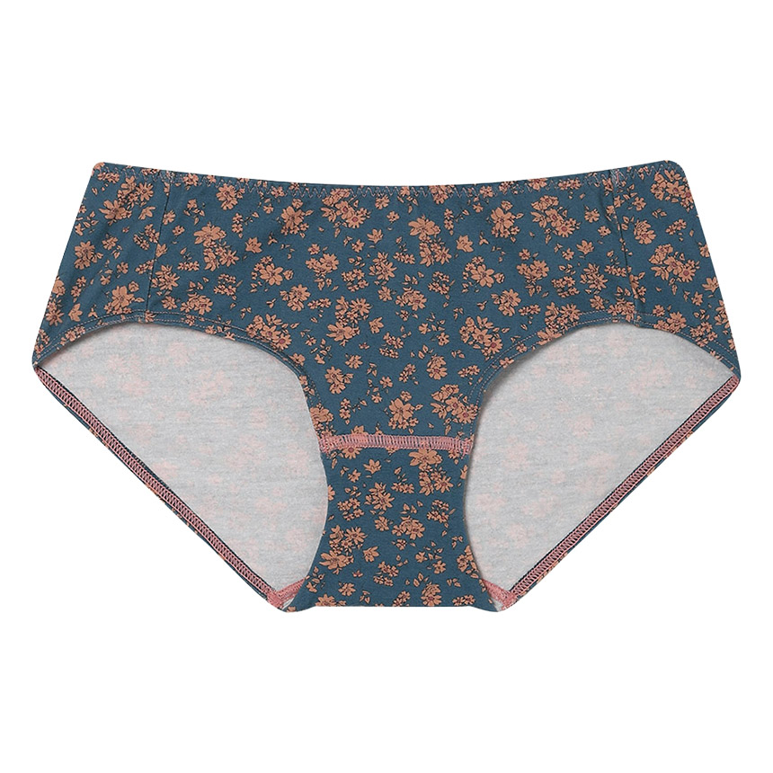 LF6250|ウンナナクール une nana cool ナイトアップブラ連動 MADE WITH LIBERTY FABRIC スタンダードショーツ M/L
