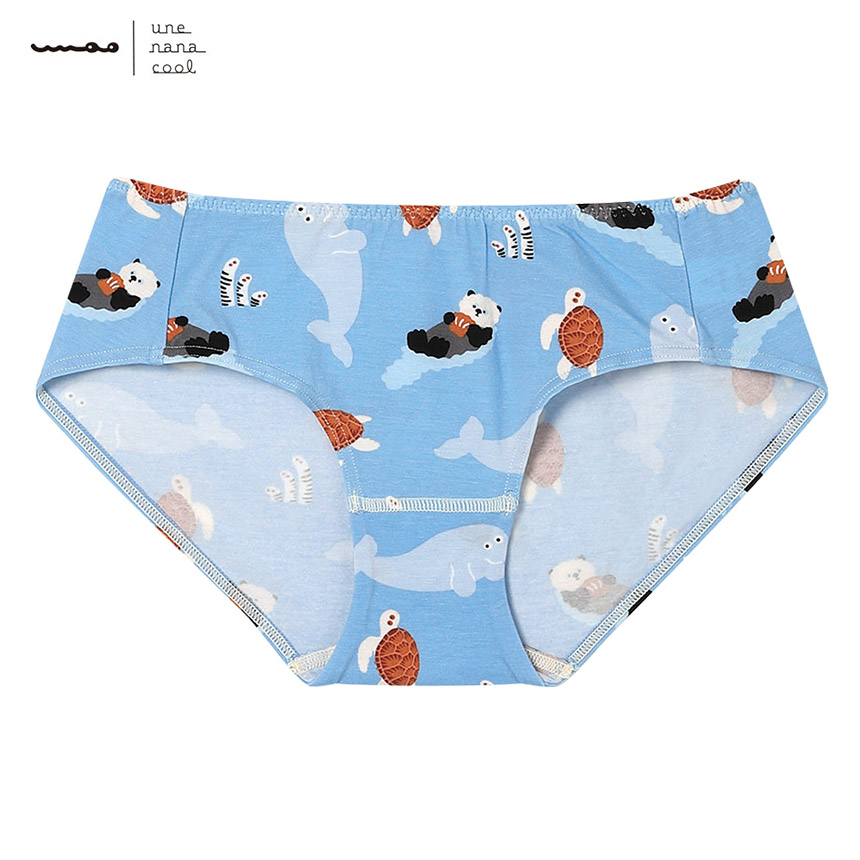 LF6258|ウンナナクール une nana cool umao×une nana cool ナイトアップブラ連動 スタンダードショーツ M/L