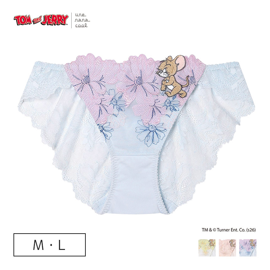 PUN215｜ウンナナクール une nana cool トムとジェリー × une nana cool スタンダードショーツ M/L