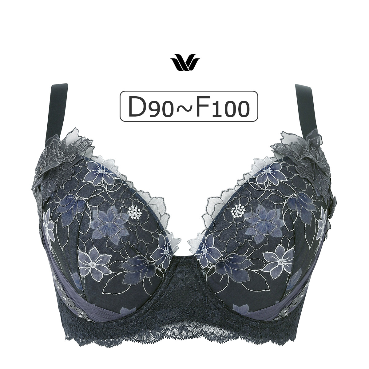 BXD031｜ワコール プレミアム 31series BXD431シリーズ ブラジャー単品 Qサイズ DEFカップ  アンダー 90/95/100cm