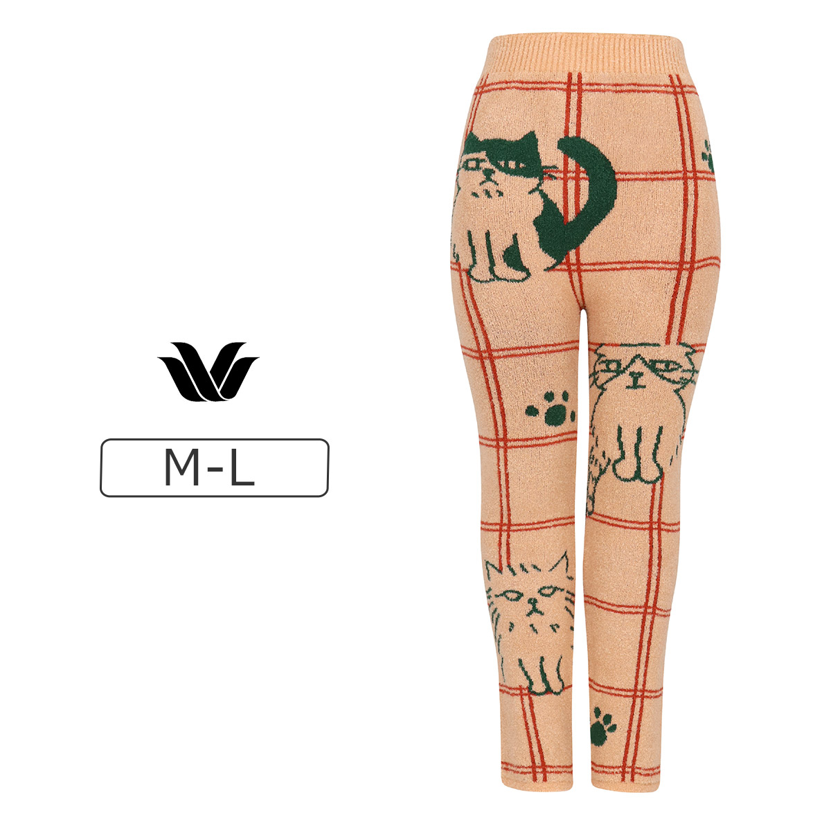 PPL767|ワコール ニットパンツ 毛パン 肌着 ボトムス 足首丈 M-L