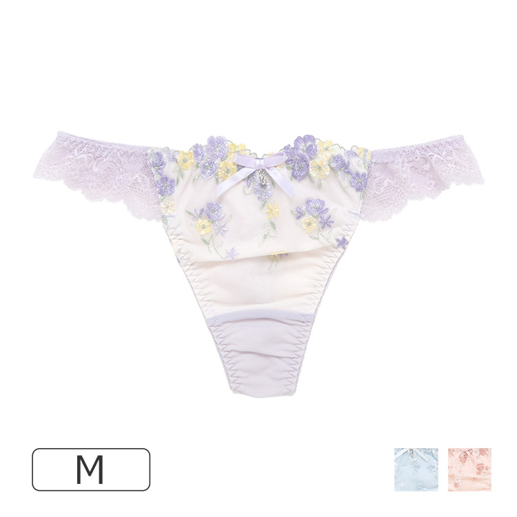 25-58121｜ナルエー ラプン･フルール 25-58521シリーズ Ｔバックショーツ M