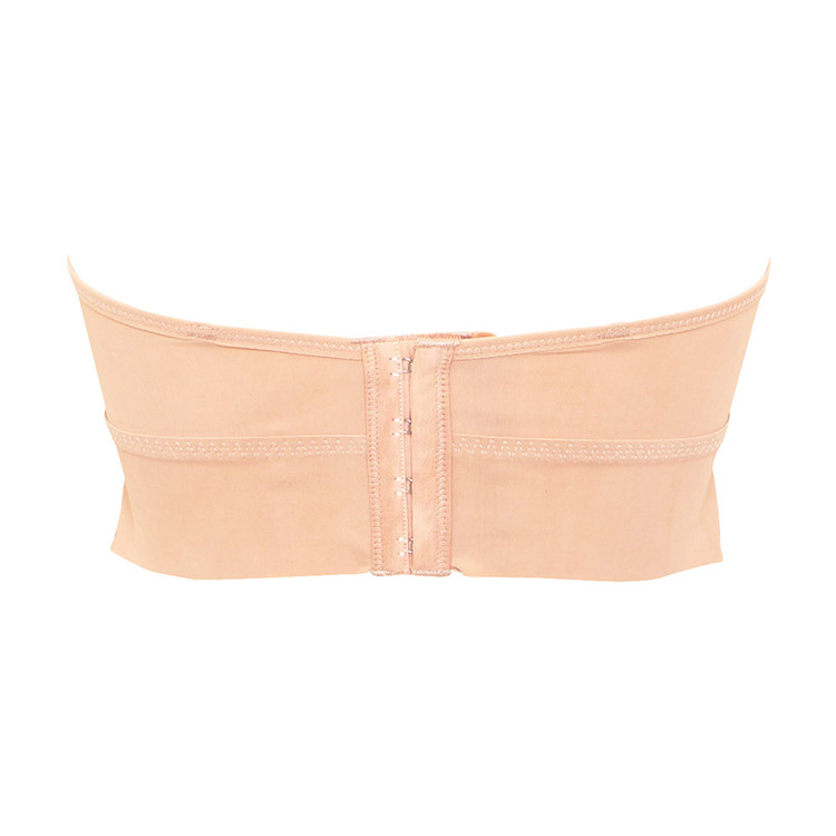 26-58551|ナルエー カップ付き シームレス シンプル チューブトップ ストラップレス ノンワイヤーブラ S/M/L