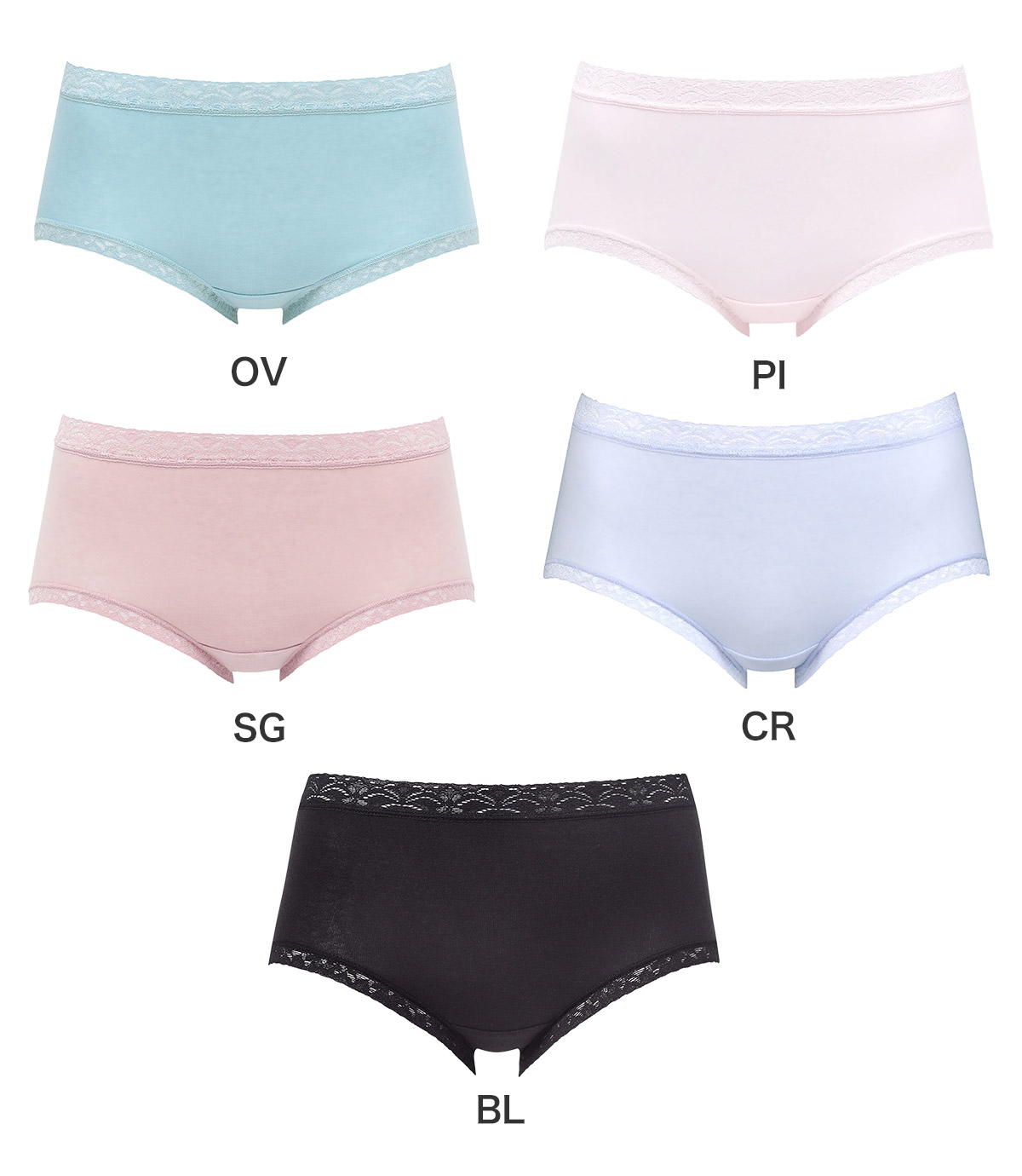 PPA111|ワコール ディアヒップ DearHip Shorts 綿混 ノーマルショーツ はきこみ丈 ふつう M/L