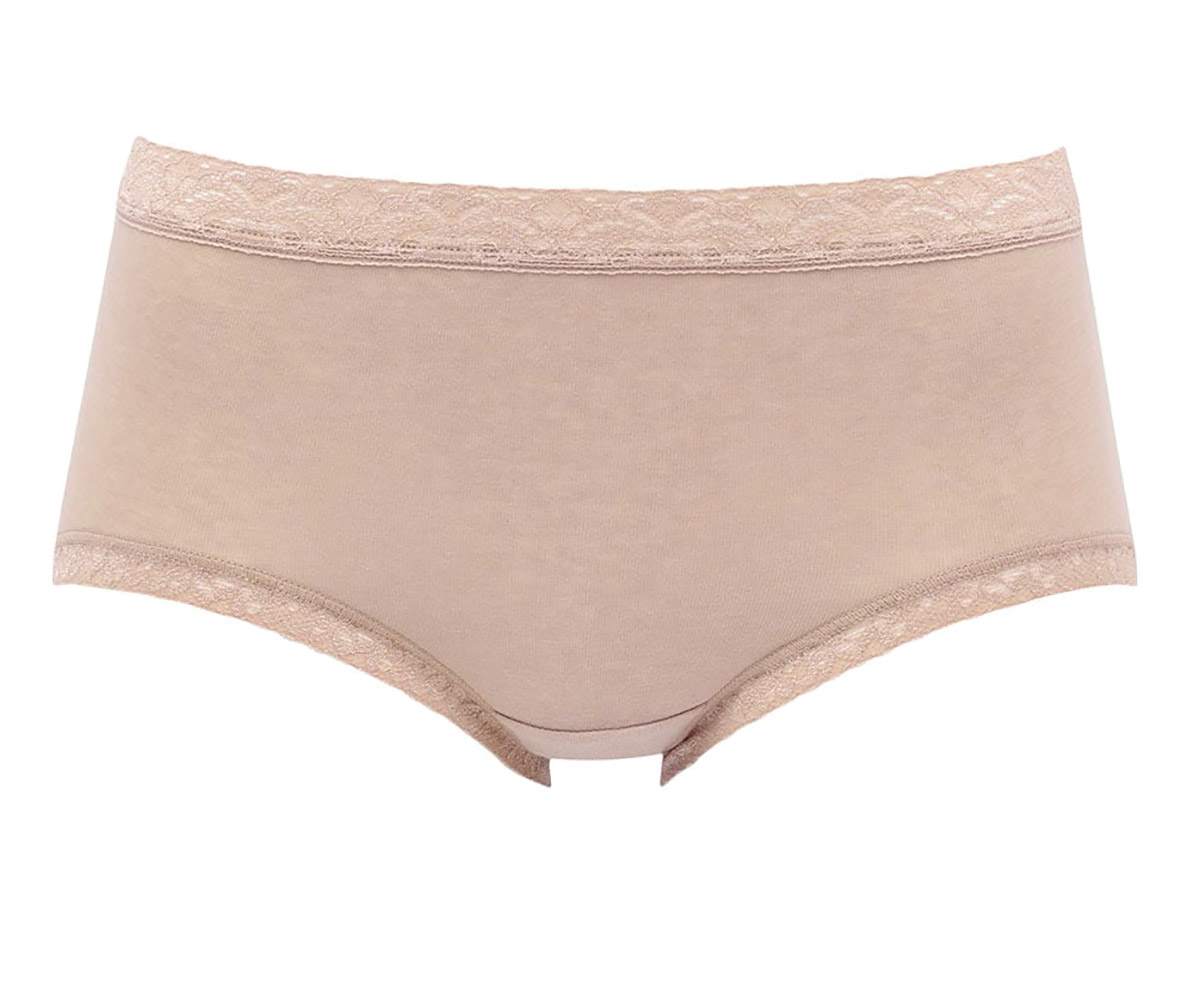 PPA111|ワコール ディアヒップ DearHip Shorts 綿混 ノーマルショーツ はきこみ丈 ふつう M/L
